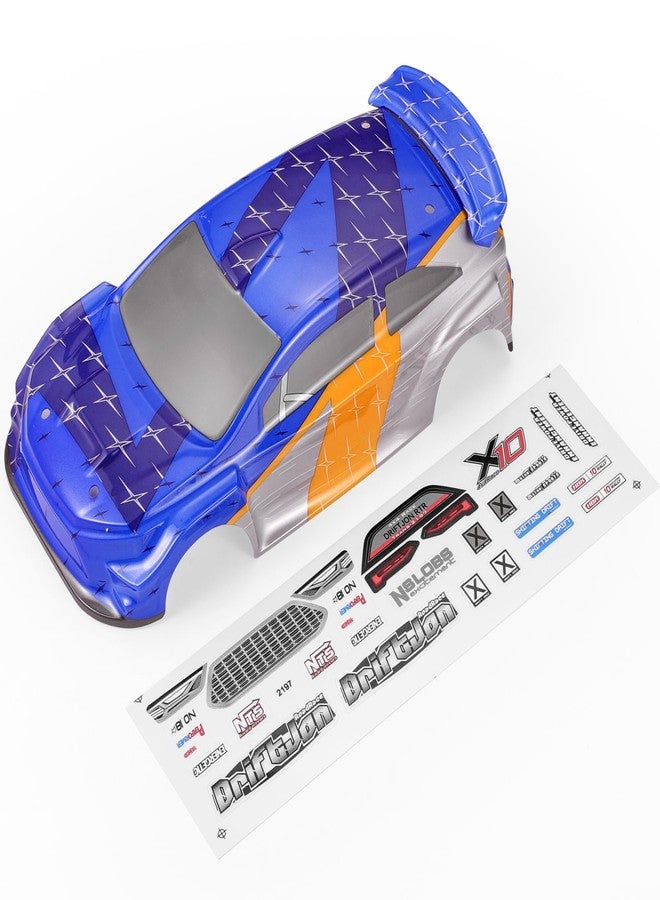 HAIBOXING Remote Control Car Spare Parts,1/18TH Drift RC Car Body Shell Blue Replacement Part Apply to 2197 (2197B01) - Image 2